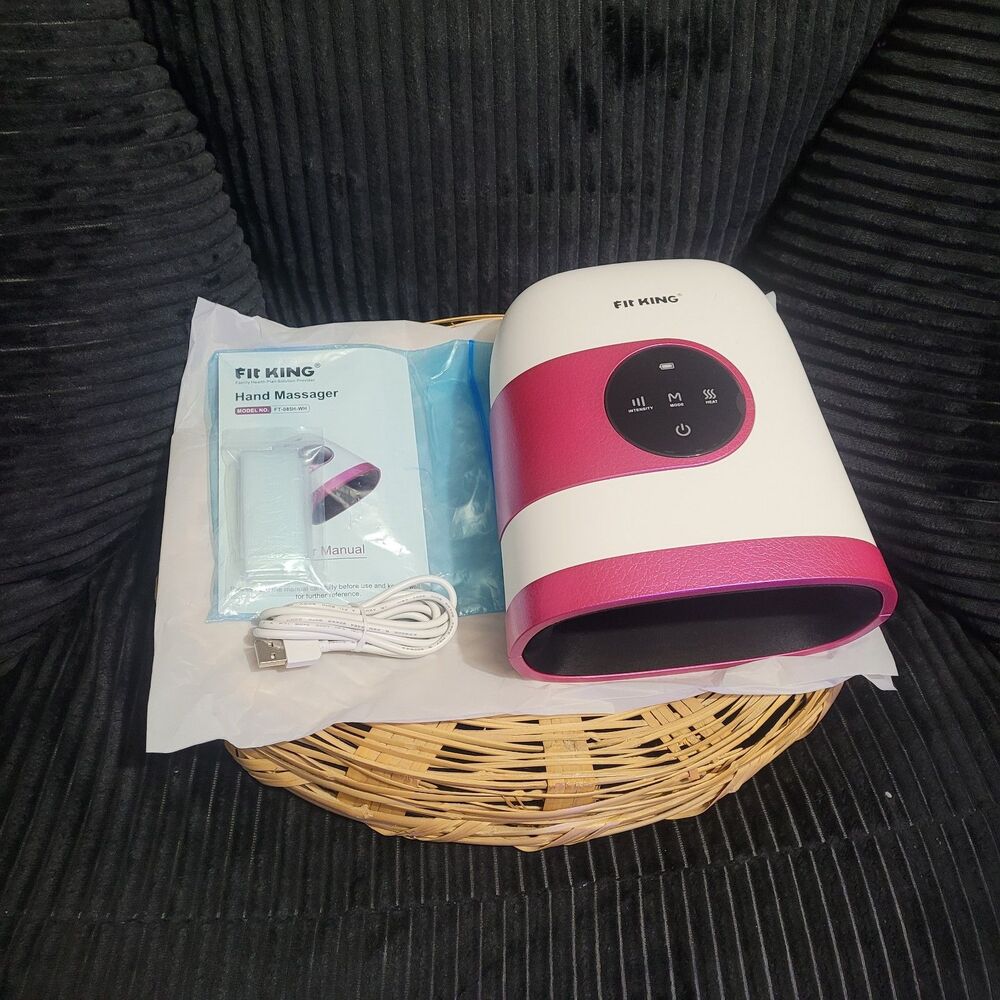 FIT KING HAND MASSAGER, GREAT FOR ARTHRITIS - HEATED HAND MASSAGER -